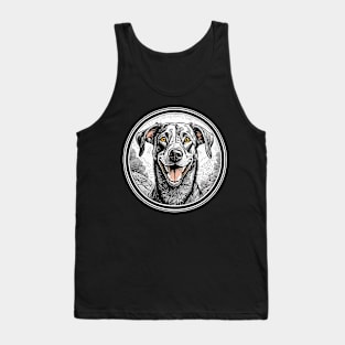 Bluetick Coonhound dog Tank Top